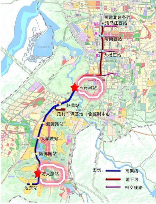 濟南地鐵R1線又一座“魚腹車站”成型