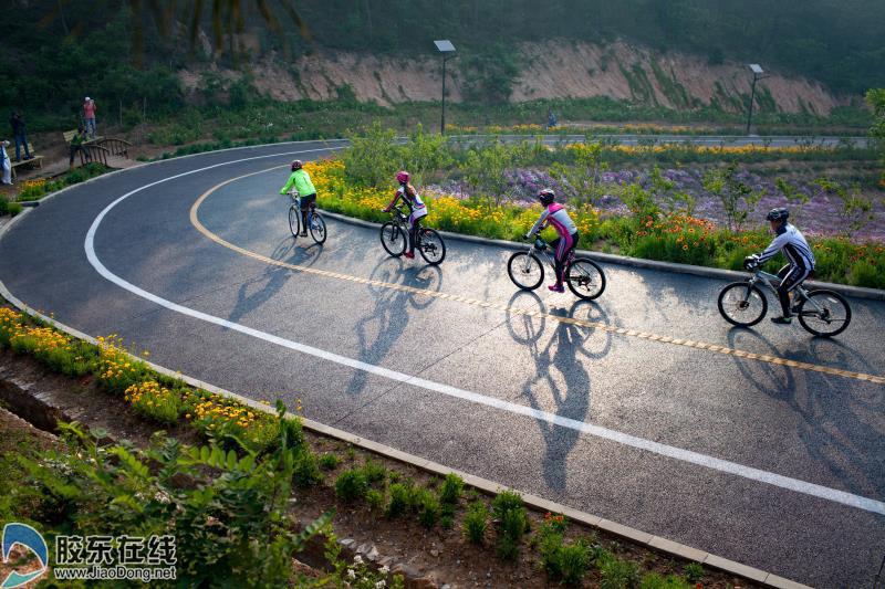 山間花香跟心一起騎行